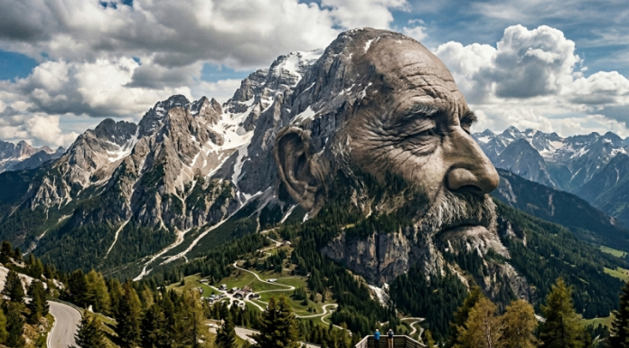 Ova slika otkriva nešto o tebi: vidiš li prvo starca ili planinu?