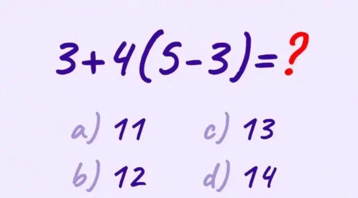 90% LJUDI POGRIJEŠI: Možete li vi riješiti ovaj matematički izazov?
