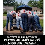 Možete li prepoznati pravog mehaničara? Vaš izbor otkriva način na koji razmišljate pod pritiskom