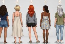 Izaberite ženu za koju mislite da je najljepša kada se okrene — vaš izbor može otkriti više o vama nego što očekujete.