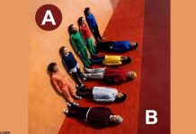 Test percepcije: Koja grupa u stvari miruje?