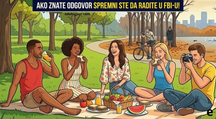 Ko je uljez? Ako pronađete tačan odgovor, imate oko za detalje kao pravi istražitelj.