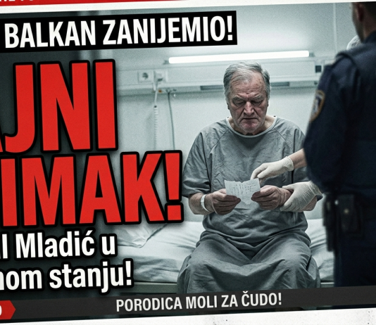 (VIDEO) CIJELI BALKAN ZANIJEMIO! Isplivao tajni snimak iz bolničkog hodnika: „LJEKARI SU SAMO SPUSTILI GLAVE…“ – Ratko Mladić u kritičnom stanju, porodica moli za čudo! (FOTO)
