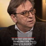 Stanić u prvim redovima protesta uprkos milionskim prihodima iz budžeta