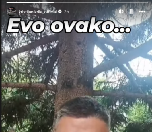 Kristijan ponovo promenio odluku: Oglasio se iz dvorišta pokojne prijateljice i poslao jasnu poruku
