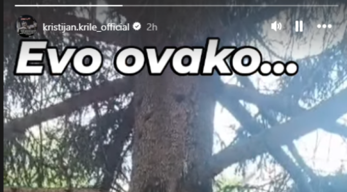 Kristijan ponovo promenio odluku: Oglasio se iz dvorišta pokojne prijateljice i poslao jasnu poruku