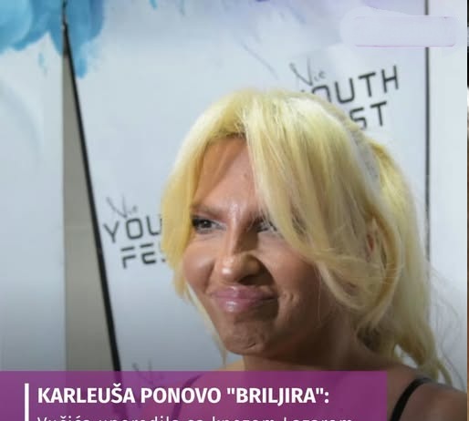 KARLEUŠA PONOVO ŠOKIRALA JAVNOST! Vučića uporedila s knezom Lazarom, njena objava zapalila mreže